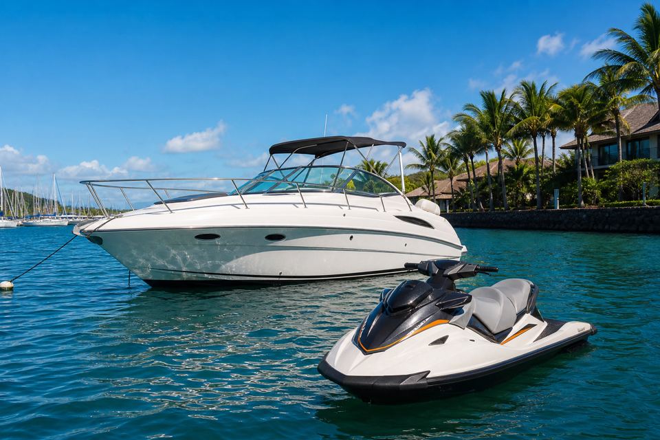 Lancha e jet ski — Arrais-Amador e Motonauta